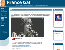 Tablet Screenshot of francegall.net